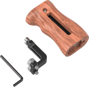 SMALLRIG 2093 Handle Wooden Universal Side