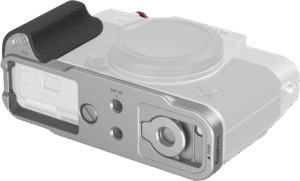 SMALLRIG 5664 L-Shaped Mount Plate with Silicone Handle for FUJIFILM X-T30 / T30 II / T30 III Silver