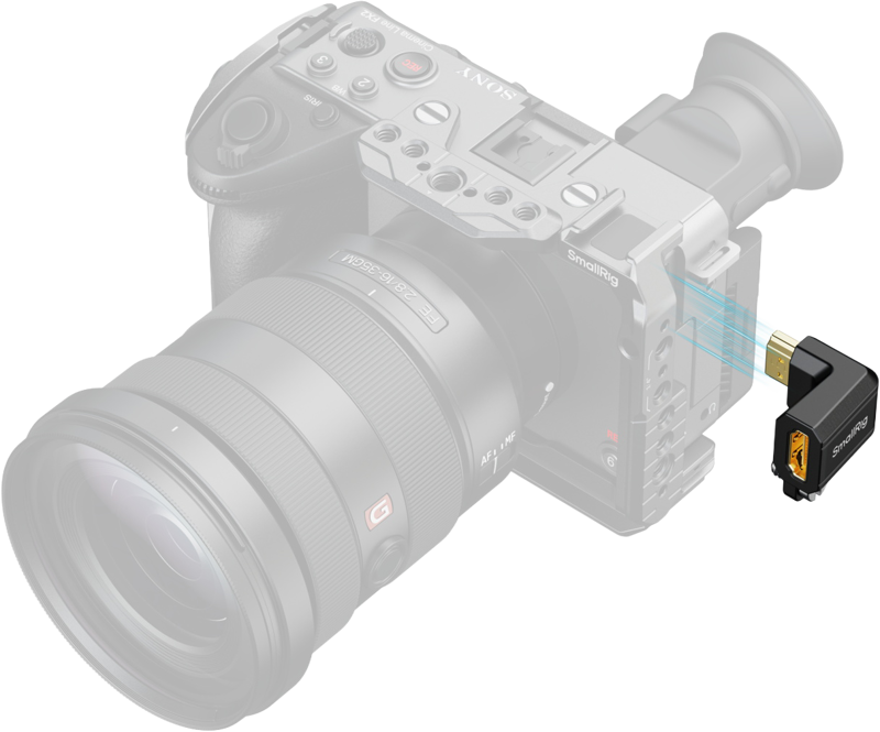 SMALLRIG 5593 High-Definition HDMI Adapter for Sony FX2