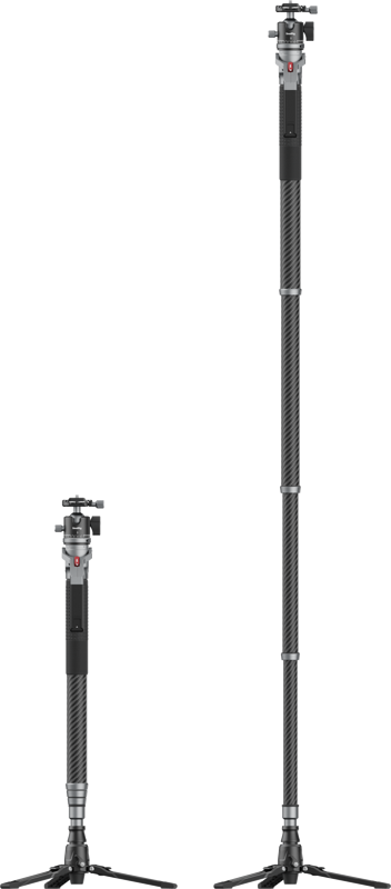 ensuring broad compatibility with various photography equipment.&nbspWith an extended working height of 166.5cm