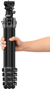 SMALLRIG 5477 Portable Video Carbon Fiber Tripod AP255Pro