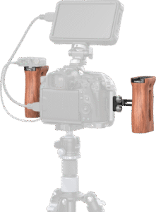 SMALLRIG 2093 Handle Wooden Universal Side