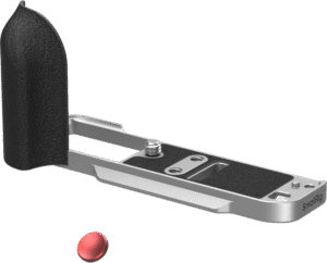 SMALLRIG 5664 L-Shaped Mount Plate with Silicone Handle for FUJIFILM X-T30 / T30 II / T30 III Silver