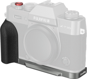 SMALLRIG 5665 L-Shaped Mount Plate w Silicone Handle for FUJIFILM X-T30 / T30 II / T30 III Charcoal