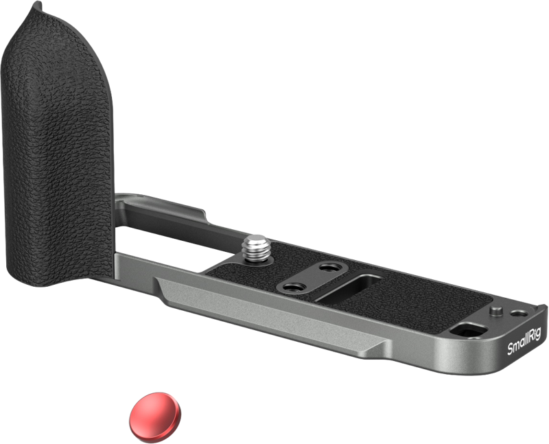 SMALLRIG 5665 L-Shaped Mount Plate w Silicone Handle for FUJIFILM X-T30 / T30 II / T30 III Charcoal