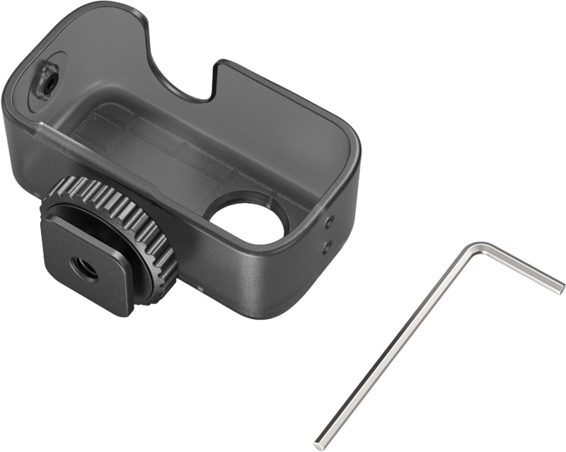 SMALLRIG 5758 Cage with Cold Shoe Mount for DJI Osmo Nano