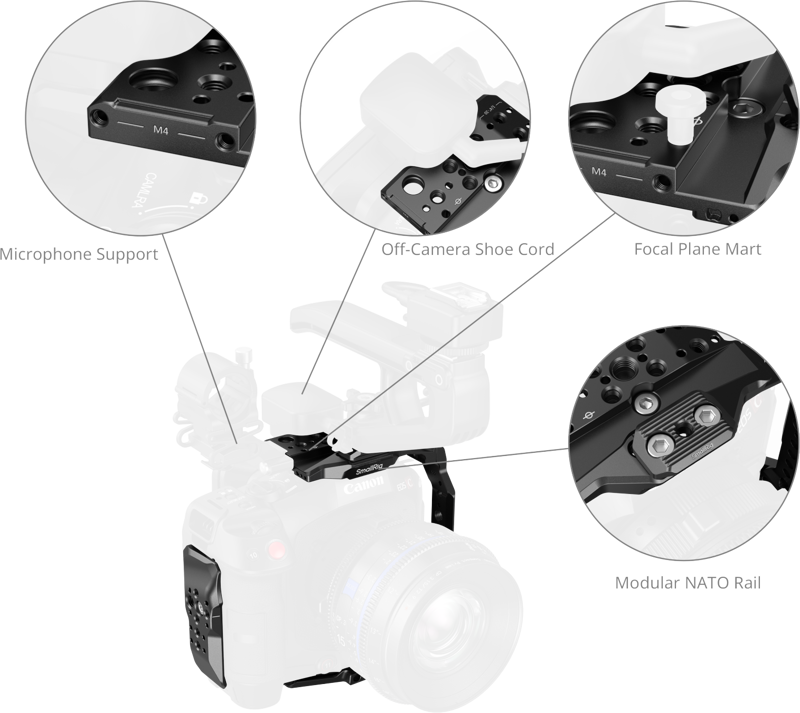 a bottom mount plate
