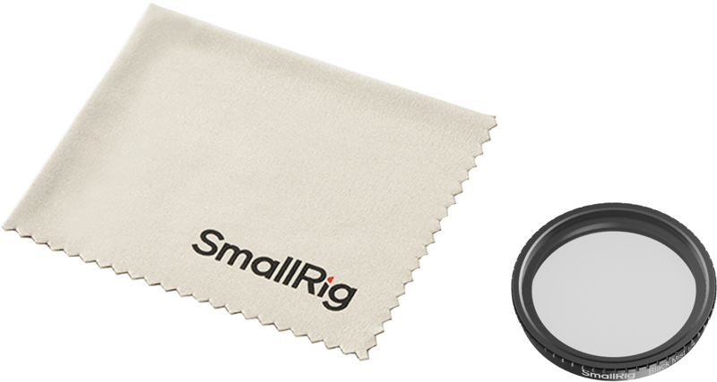 SMALLRIG 5836 Attachable 1/4 Effect Black Mist Filter for DJI Osmo Action 5 Pro / 4