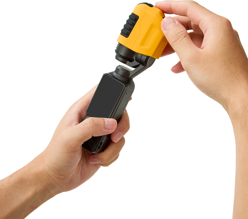 and DJI Mic 2 - providing 360° coverage to absorb shocks and prevent impacts during shooting or storage.