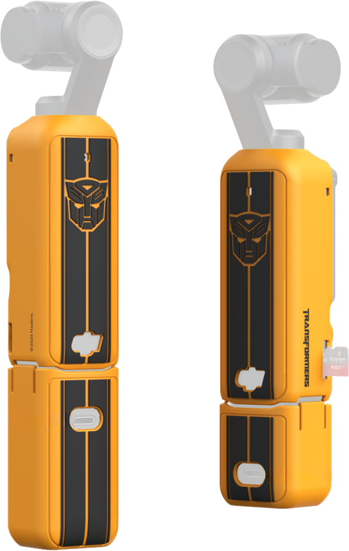 and one for the handle with 1/4" thread—offering 360° coverage to absorb shocks and prevent impacts during shooting or storage.