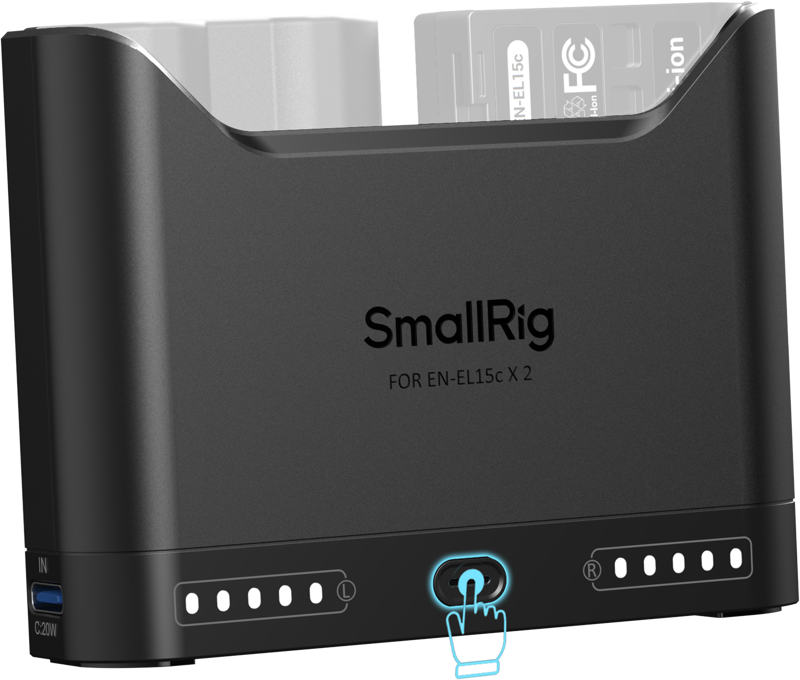 SMALLRIG 5491 Camera Battery Charger for EN-EL15c