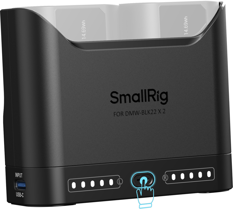 SMALLRIG 5492 Camera Battery Charger for DMW-BLK22