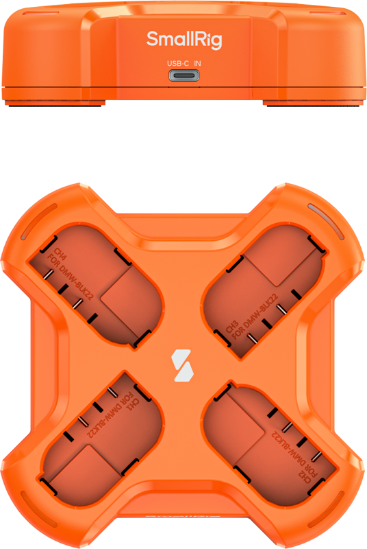 high-power charger designed for DMW-BLK22 batteries. With a 45W max input and full protocol compatibility (including 5V/1A adapters)