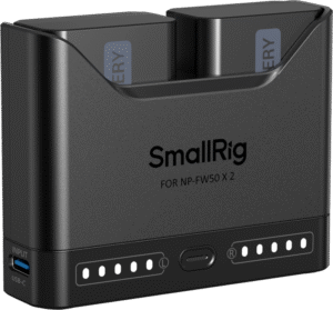 SMALLRIG 5488 Turbo Charging Kit for NP-FW50 Camera Batteries