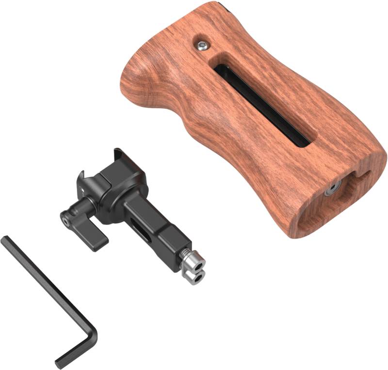 SMALLRIG 2187 Side Handle Wooden Nato