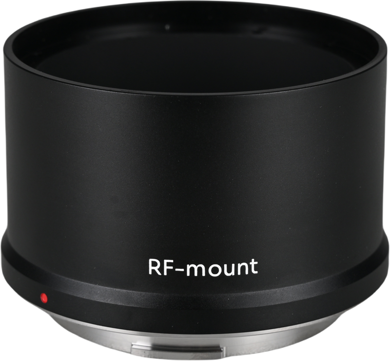 this interchangeable mount securely connects your lens to various camera mounts