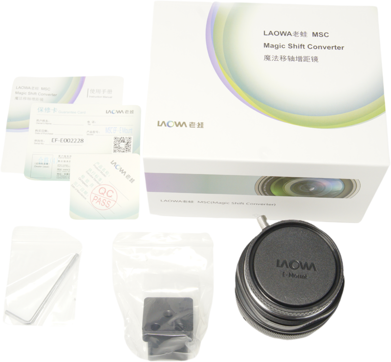 LAOWA Magic Shift Converter MSC - Canon EF - Sony FE