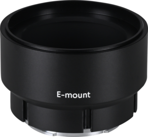 this interchangeable mount system ensures compatibility and ease of use in a wide range of professional filmmaking setups.