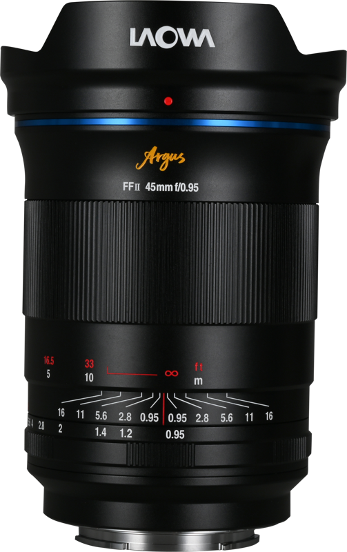 The Laowa Argus 45mm f/0.95 FF Lens is an exceptional ultra-fast prime lens designed specifically for full-frame mirrorless cameras. With its versatile standard focal length and remarkable f/0.95 maximum aperture