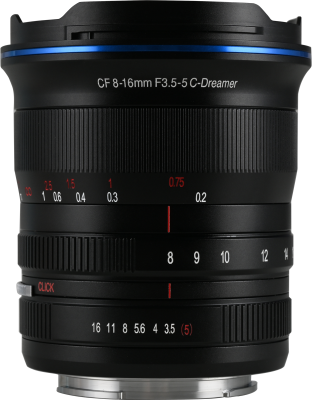The Laowa 8-16mm f/3.5-5 Zoom CF is an ultra-wide-angle zoom lens engineered specifically for photographers and filmmakers who require maximum versatility and great optical performance without breaking the bank. Its expansive focal range from 8mm to 16mm provides creative flexibility ideal for capturing dynamic landscapes