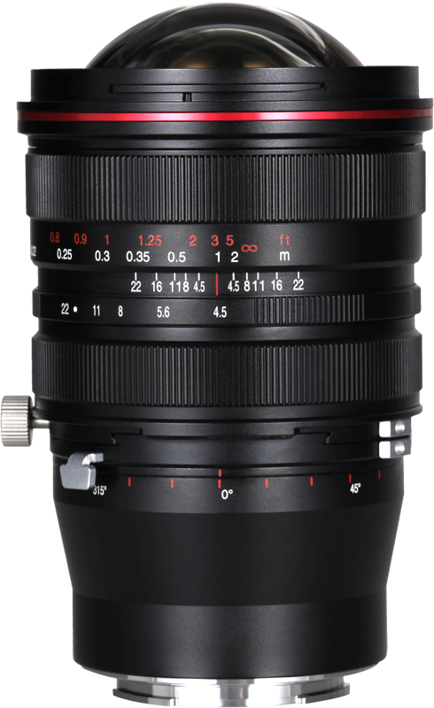 The Laowa 15mm f/4.5R Zero-D Shift Lens is crafted specifically for architectural
