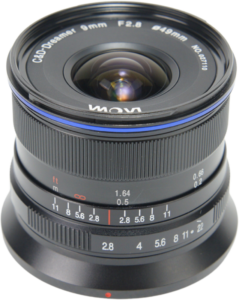 LAOWA 9mm f/2.8 Zero-D Lens - DL