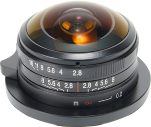 delivering an expansive 210° field-of-view. Compatible with both APS-C and Micro Four Thirds (MFT) camera systems