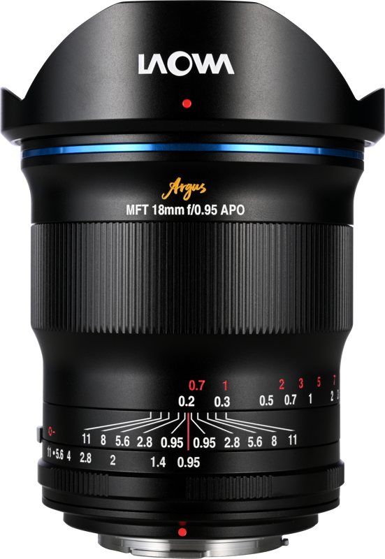 The Laowa Argus 18mm f/0.95 MFT APO is an ultra-fast prime lens designed for Micro Four Thirds cameras