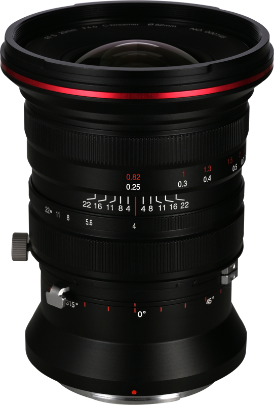 this lens allows photographers to correct perspective distortion