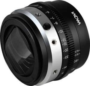 this adapter can be used with spherical lenses to introduce a distinctive anamorphic touch. It is available in amber