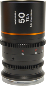 LAOWA Nanomorph 50mm T2.4 1.5X S35 (Amber) - Sony E