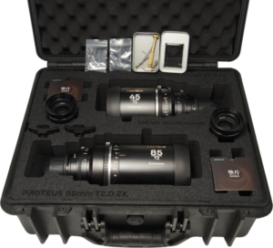 LAOWA Proteus 2X Anamorphic 2-Lens Bundle Set B (45mm, 85mm) - Silver - Arri PL/Canon EF