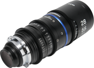 and characteristic anamorphic flares. With its versatile 28-55mm zoom range