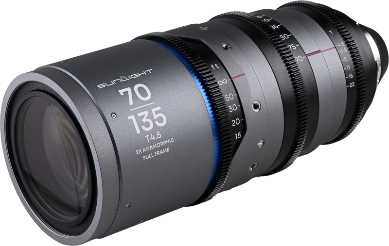 LAOWA Sunlight 70-135mm T4.5 2x FF Anamorphic Zoom (Blue) Arri PL