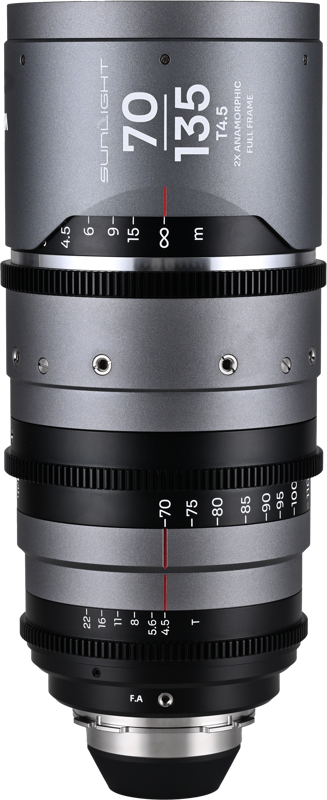 LAOWA Sunlight 70-135mm T4.5 2x FF Anamorphic Zoom (Silver) Arri PL