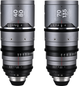 LAOWA Sunlight 2X Anamorphic Zoom 2-Lens Bundle (40-80mm,70-135mm) (Silver) Arri PL