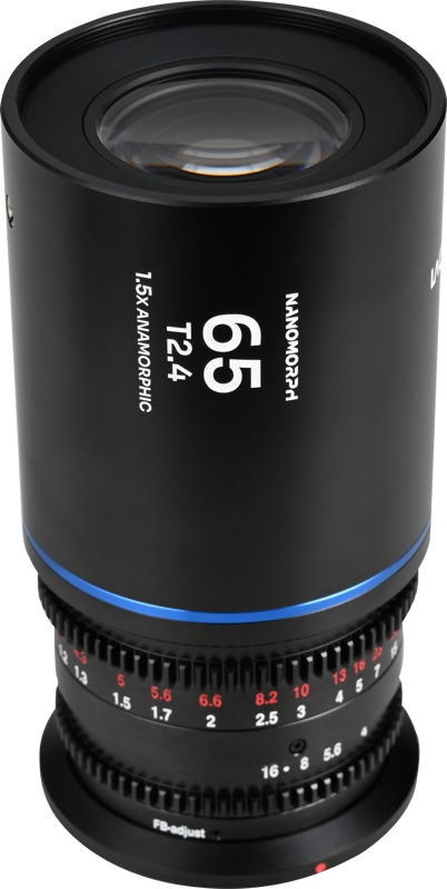 this lens delivers a true cinematic widescreen look with beautifully rendered oval bokeh and elongated horizontal flares. The 65mm focal length provides a flattering compression effect