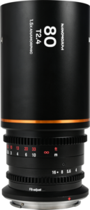 LAOWA Nanomorph 80mm T2.4 1.5X S35 (Amber) - Nikon Z