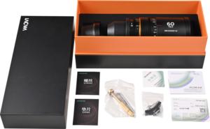 LAOWA Nanomorph 60mm T2.9 1.5X S35 Macro 1:2 (Amber) - Arri PL/Canon EF