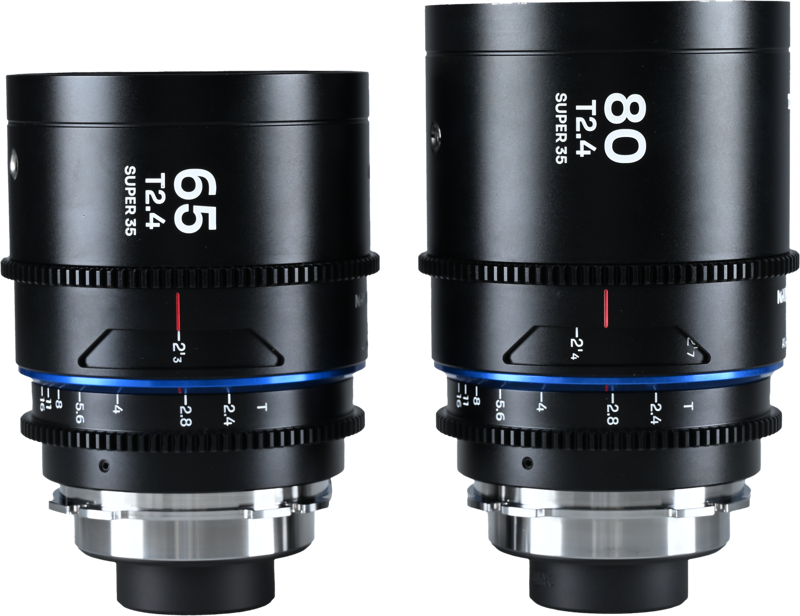 The Laowa Nanomorph S35 Prime 2-Lens Bundle combines two of the most versatile anamorphic lenses for filmmakers seeking cinematic quality and creative flexibility. Featuring the 65mm and 80mm T2.4 lenses
