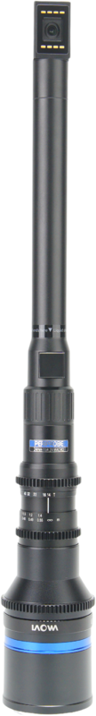 The Laowa 24mm T14 2X Periprobe Lens is a groundbreaking creative tool for filmmakers and photographers seeking unique angles and unprecedented perspectives. Its innovative periscope-style design allows you to achieve previously impossible shots