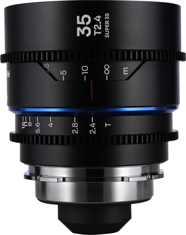 The Laowa Nanomorph 35mm T2.4 1.5X S35 (Blue) is a compact and lightweight anamorphic cine lens designed for Super35 cinema cameras. Offering a 1.5x anamorphic squeeze