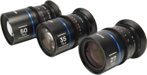 50mm) (Blue) is a versatile anamorphic lens set designed for Super35 cinema cameras. Offering a 1.5x anamorphic squeeze