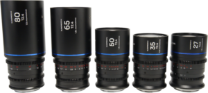 LAOWA Nanomorph S35 Prime 5-Lens Bundle (27+35+50+65+80mm) Blue - Canon RF