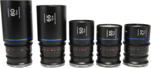 LAOWA Nanomorph S35 Prime 5-Lens Bundle (27+35+50+65+80mm) Blue - DL