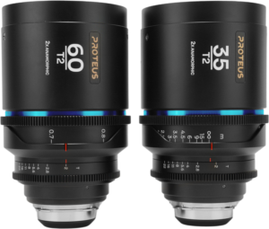 LAOWA Proteus 2X Anamorphic 2-Lens Bundle Set A (35mm, 60mm) - Blue - Arri PL/Canon EF