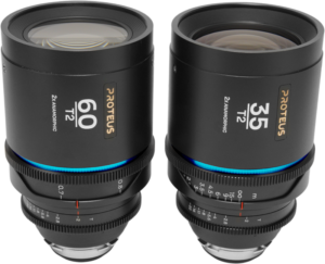these lenses deliver a genuine anamorphic look with a dramatic 2X squeeze ratio