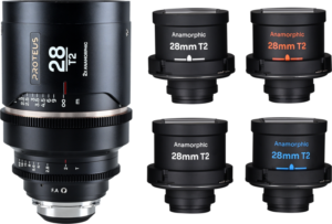 cinematic anamorphic look designed specifically for Super 35 sensors. Featuring a 2X anamorphic squeeze ratio