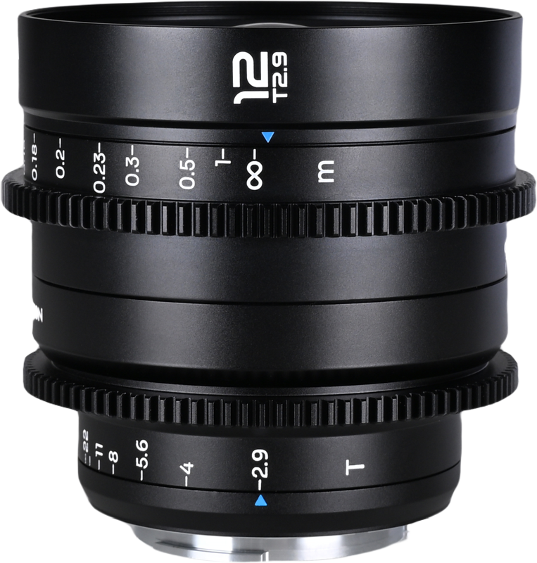 The Laowa 12mm T2.9 Lite Zero-D VV Cine Lens is a professional-grade