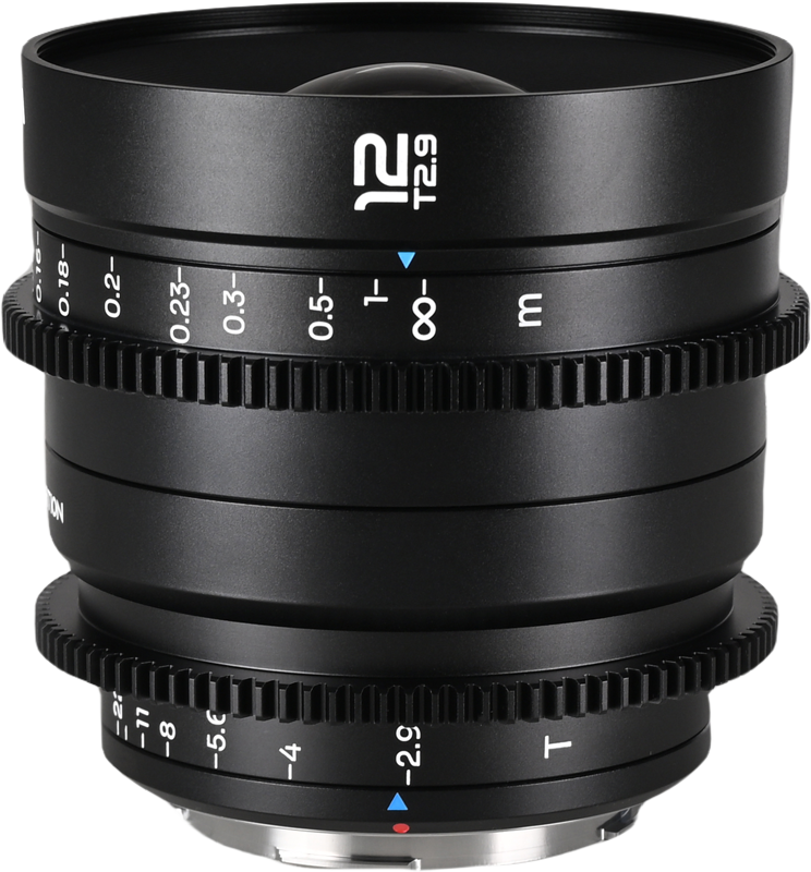 The Laowa 12mm T2.9 Lite Zero-D VV Cine Lens is a professional-grade